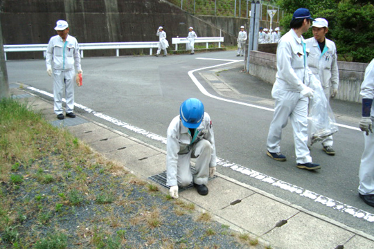 道路美化活動　その1.