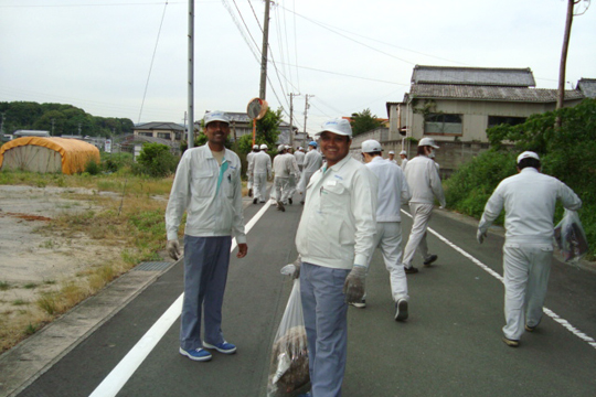 道路美化活動　その2.