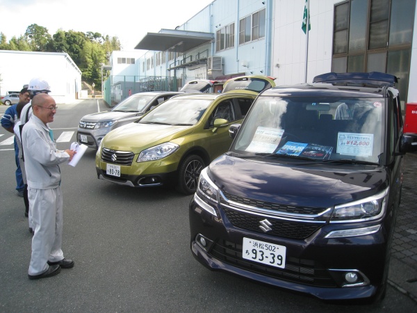 スズキ車展示会