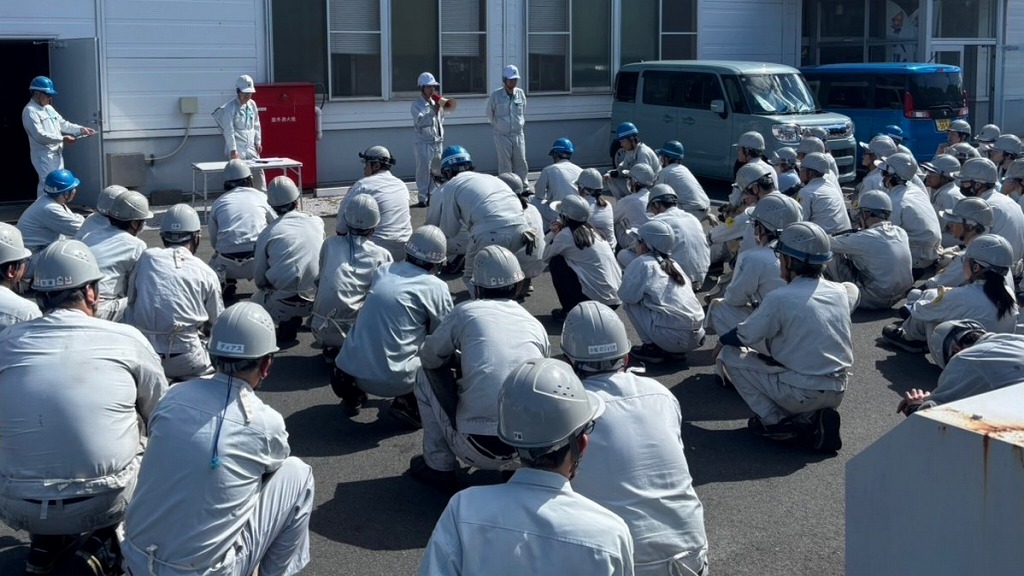 避難訓練はぬかりなく