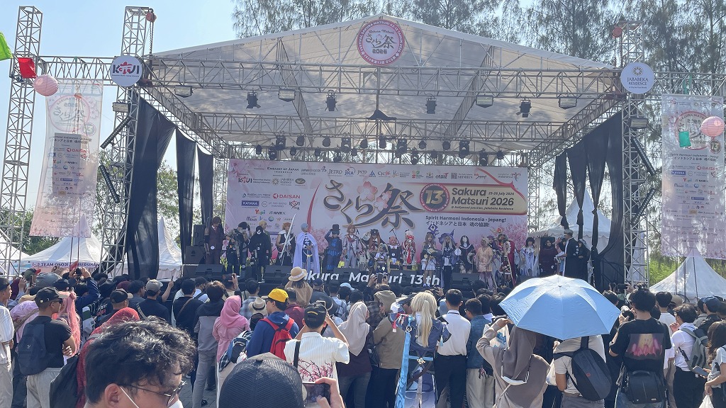 インドネシア×日本の大祭典